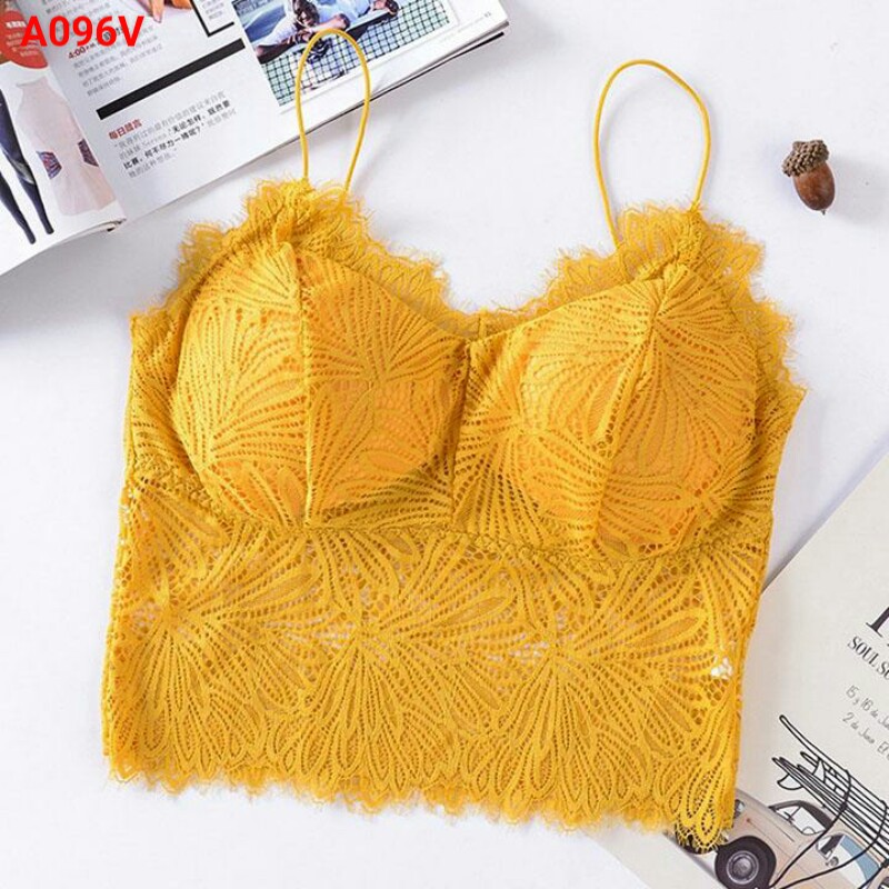 Áo bra ren 2 dây có mút đệm-DT