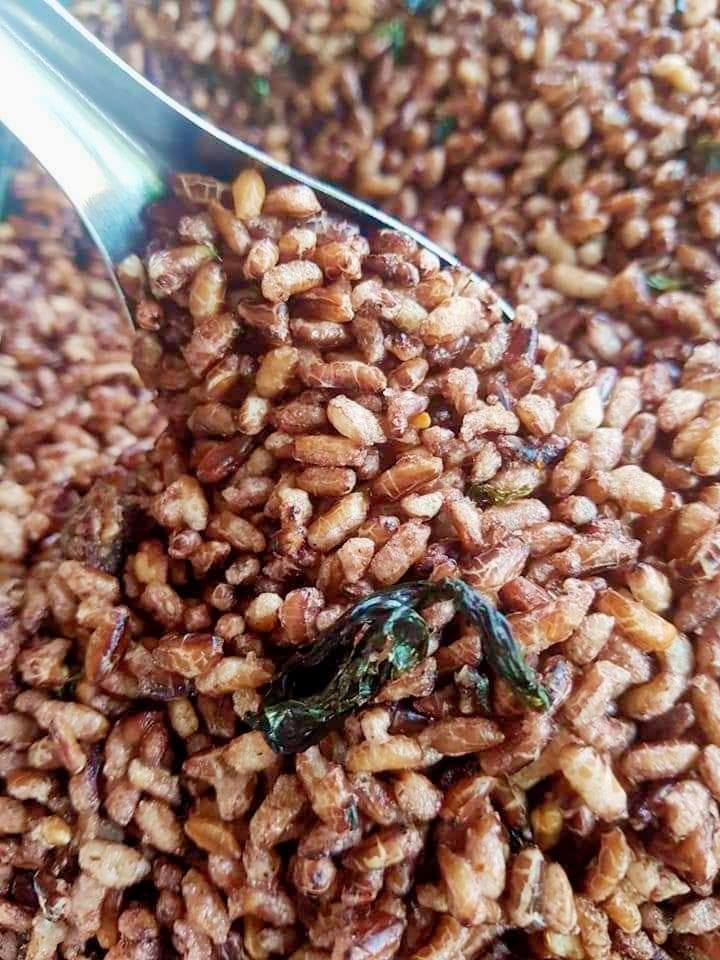 Cốm gạo lứt sấy rong biển túi 250gr