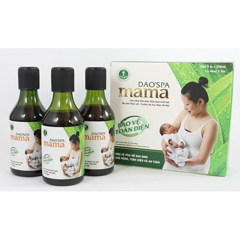 Nước xông tắm sau sinh của người dao đỏ Dao spa mama