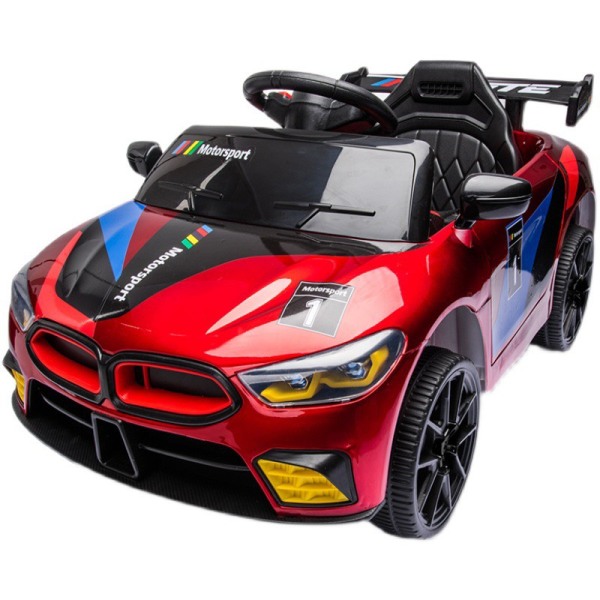 Hot Sale Ô tô xe điện đồ chơi cho bé BMW M8 tự lái và điều khiển bảo hành 6 tháng (Đỏ-Trắng-Vàng-Đen)