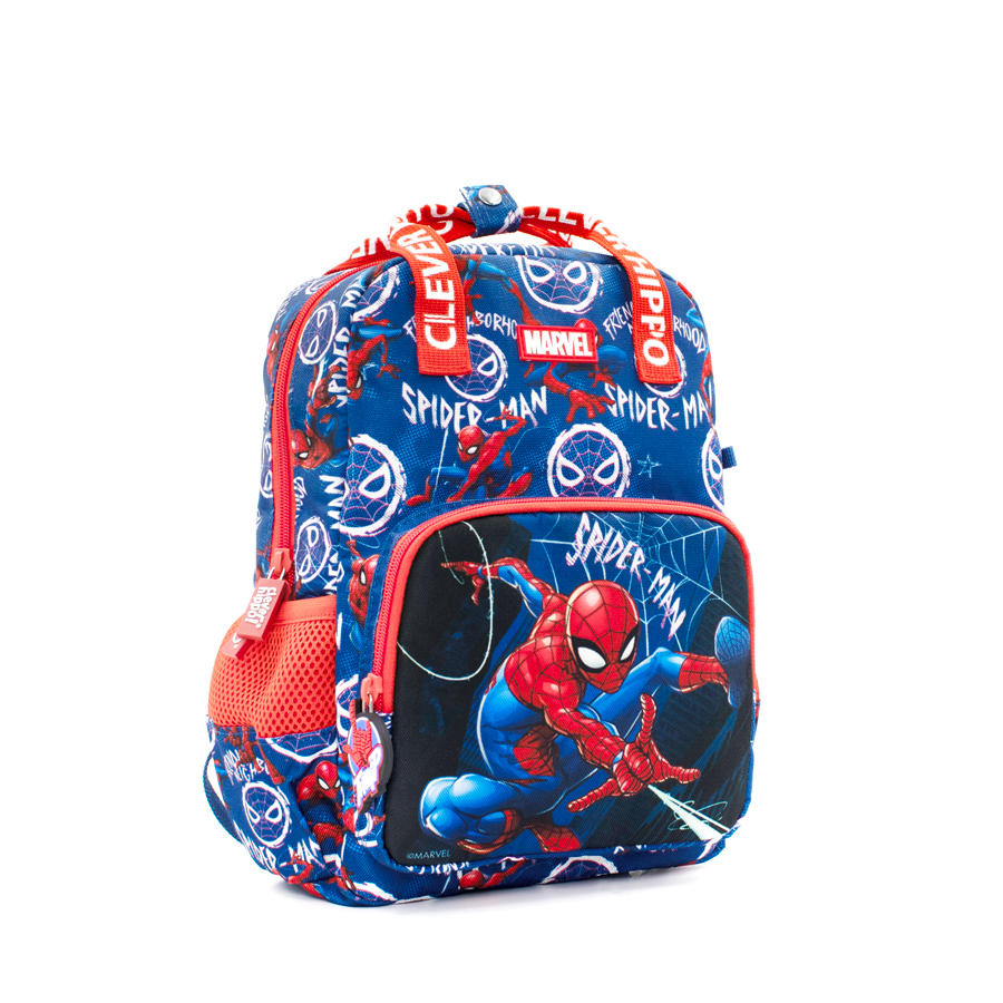 Balo Mẫu Giáo Mini Người Nhện Spider-Man CLEVER HIPPO BLS4113/BLUE