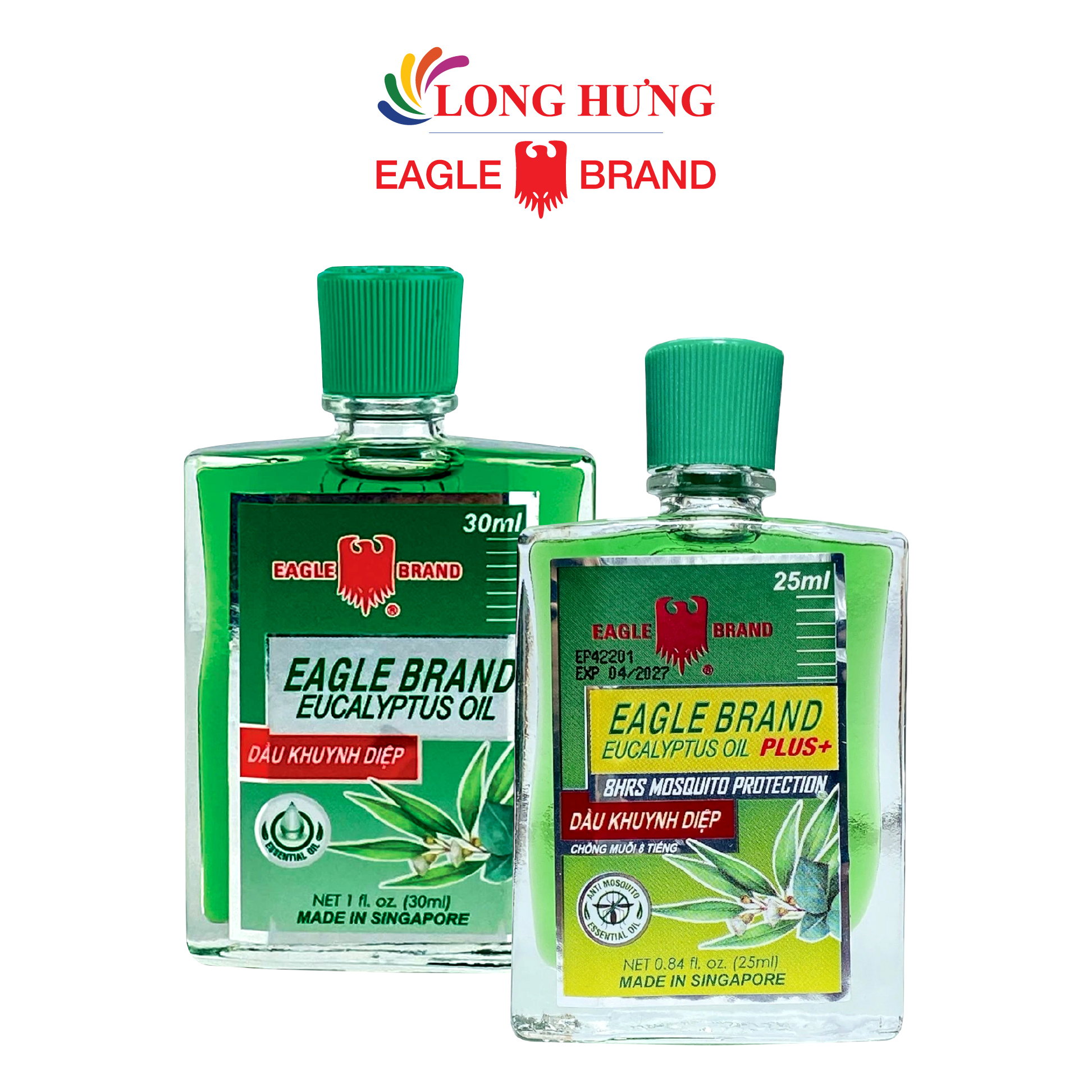 Dầu khuynh diệp con ó Eagle Brand Eucalyptus Oil Plus+