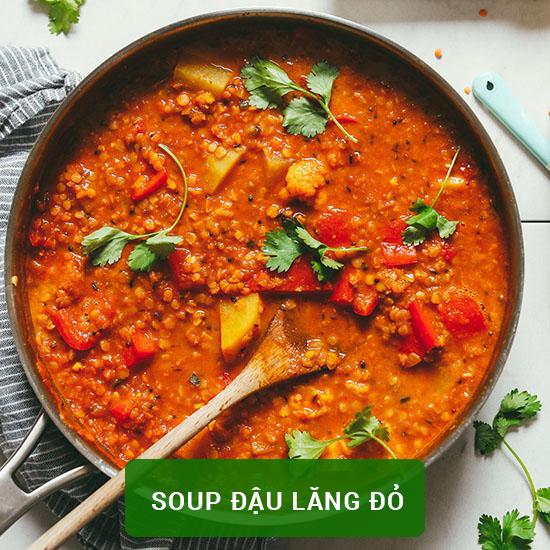 Combo 1 - Đậu gà & Đậu lăng đỏ nguyên hạt - 500g/túi