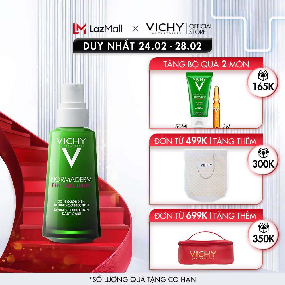 Kem dưỡng dạng gel sữa dành cho da mụn với tác động kép Normaderm