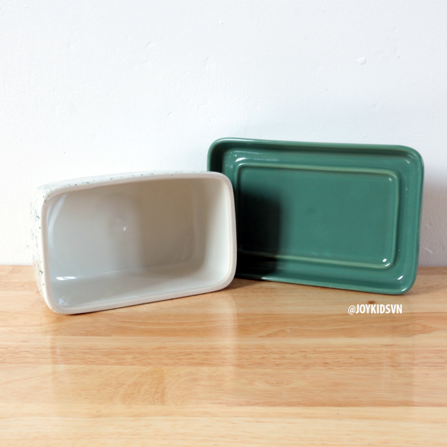Đĩa Bơ Gốm | Dĩa đựng bơ gốm để bàn ăn -  Ceramic Butter Dish