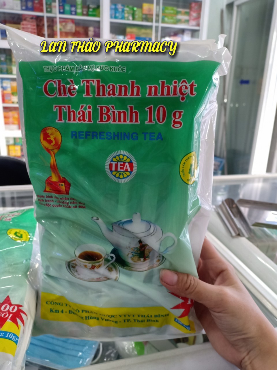 Trà Thanh Nhiệt Thái Bình 100 gói