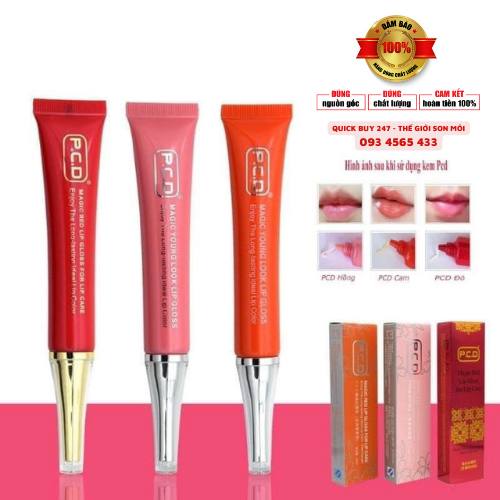 Son pcd dưỡng màu kích môi sau phun xăm - son pcd 20ml dưỡng màu kích môi sau phun xăm chất lượng cao - son dưỡng môi kích màu sau phun xăm pcd chính hãng