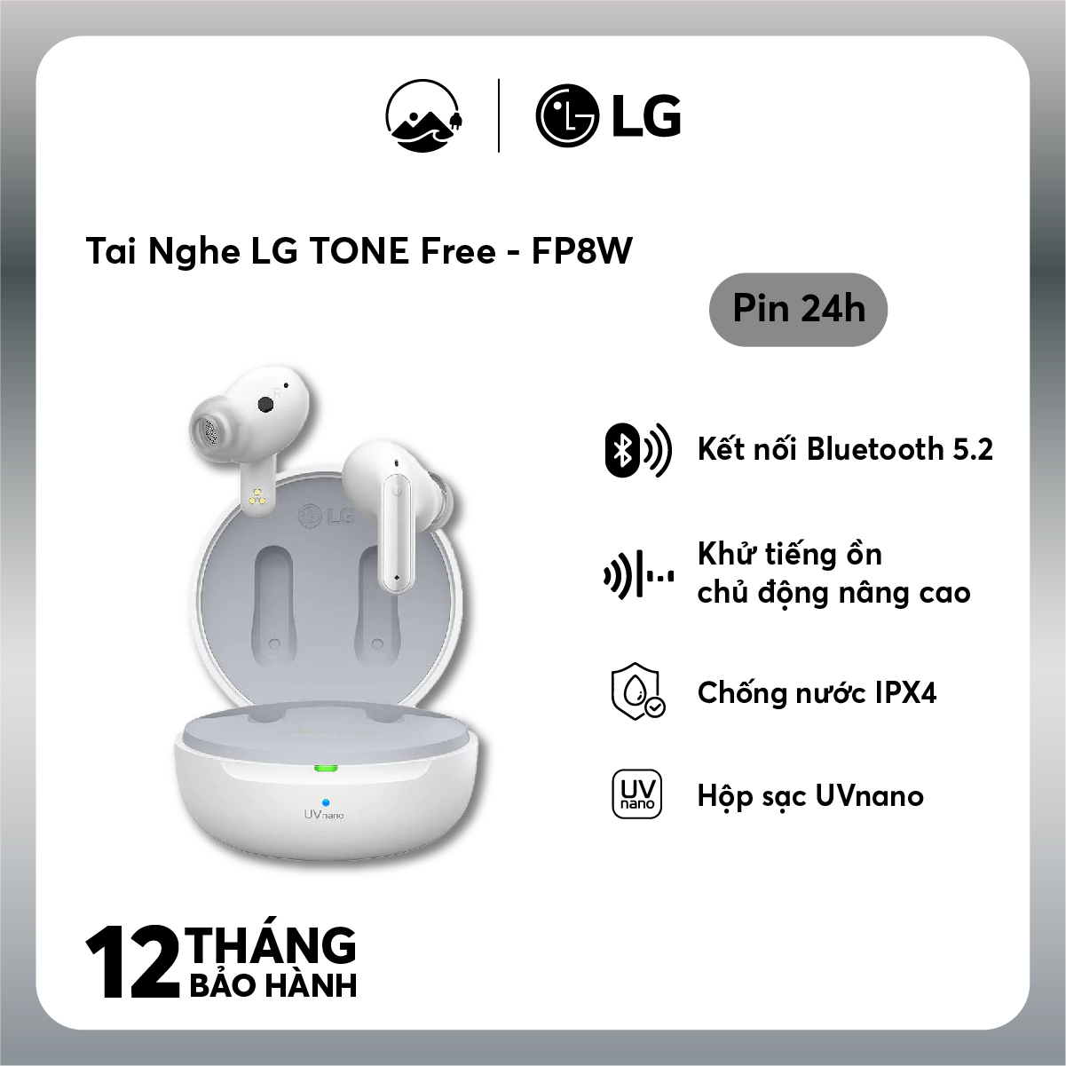 Tai nghe LG TONE Free FP8