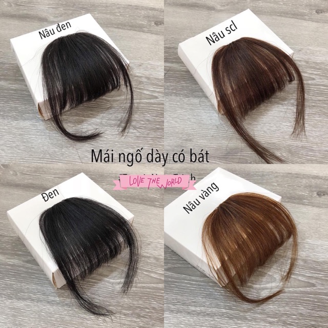 Tóc giả mái 🥰freeship🥰 tóc giả mái dày tóc hàng móc tay