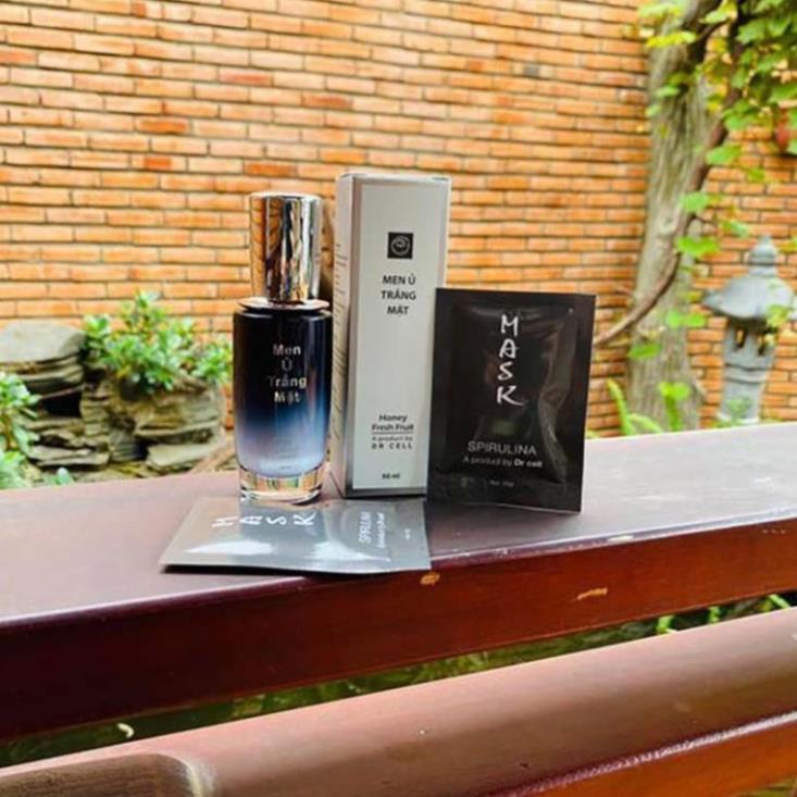 Men ủ trắng mặt Dr Cell