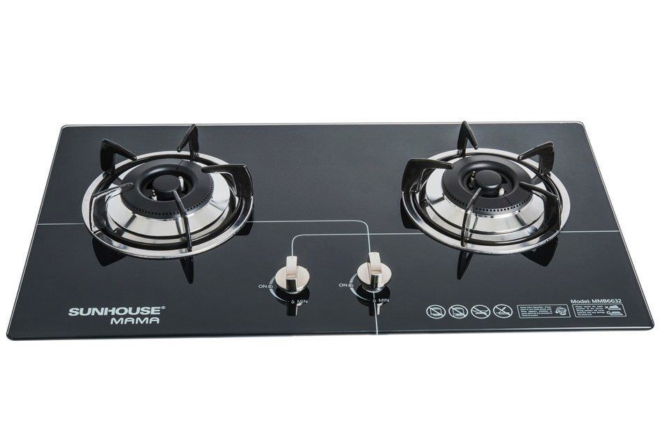 Bếp gas âm kính sunhouse mama mmb6632