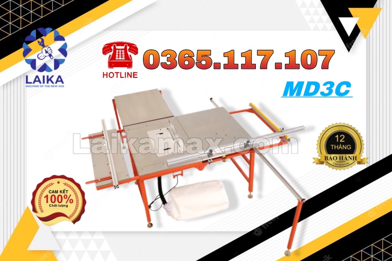 Máy cưa bàn trượt mini động cơ máy cắt