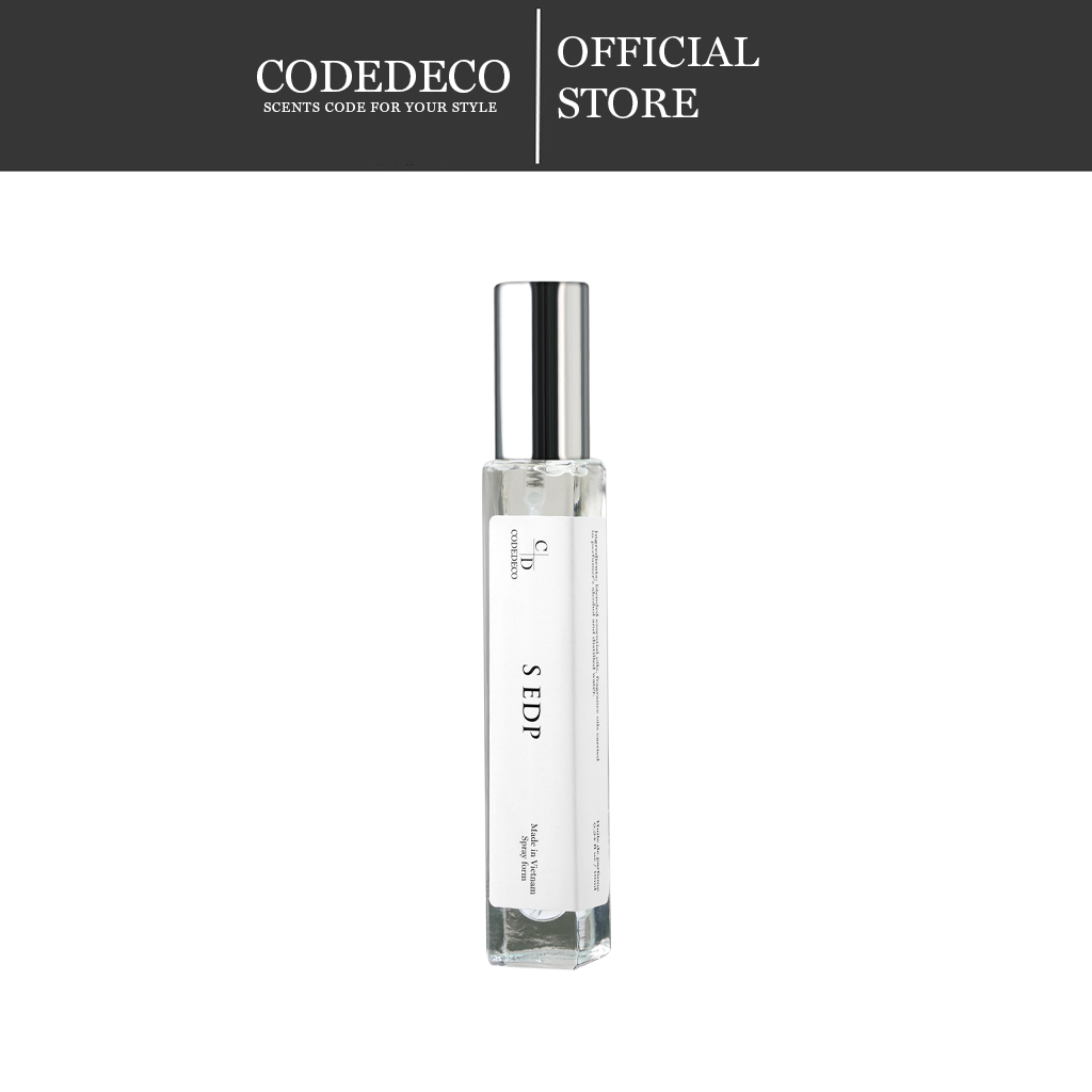 Tinh dầu nước hoa CODEDECO S EDP bí ẩn, quyến rũ, thu hút - 10ml