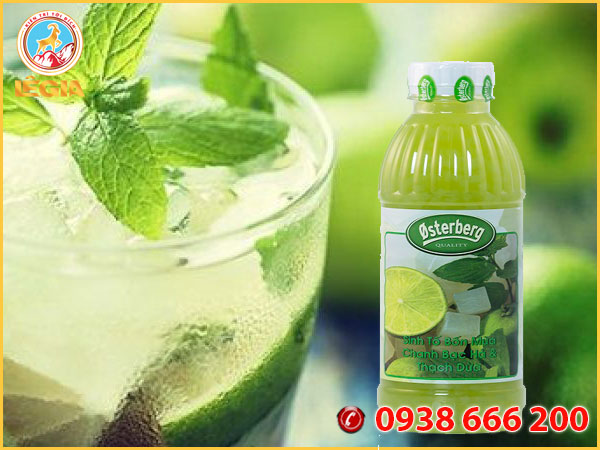 Sinh tố Osterberg Chanh Bạc Hà & Thạch Dừa 1L