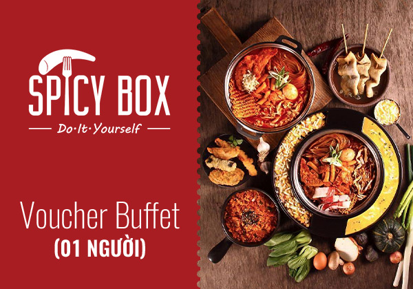 Spicy Box - Evoucher Voucher Buffet Dành Cho 1 Nguời