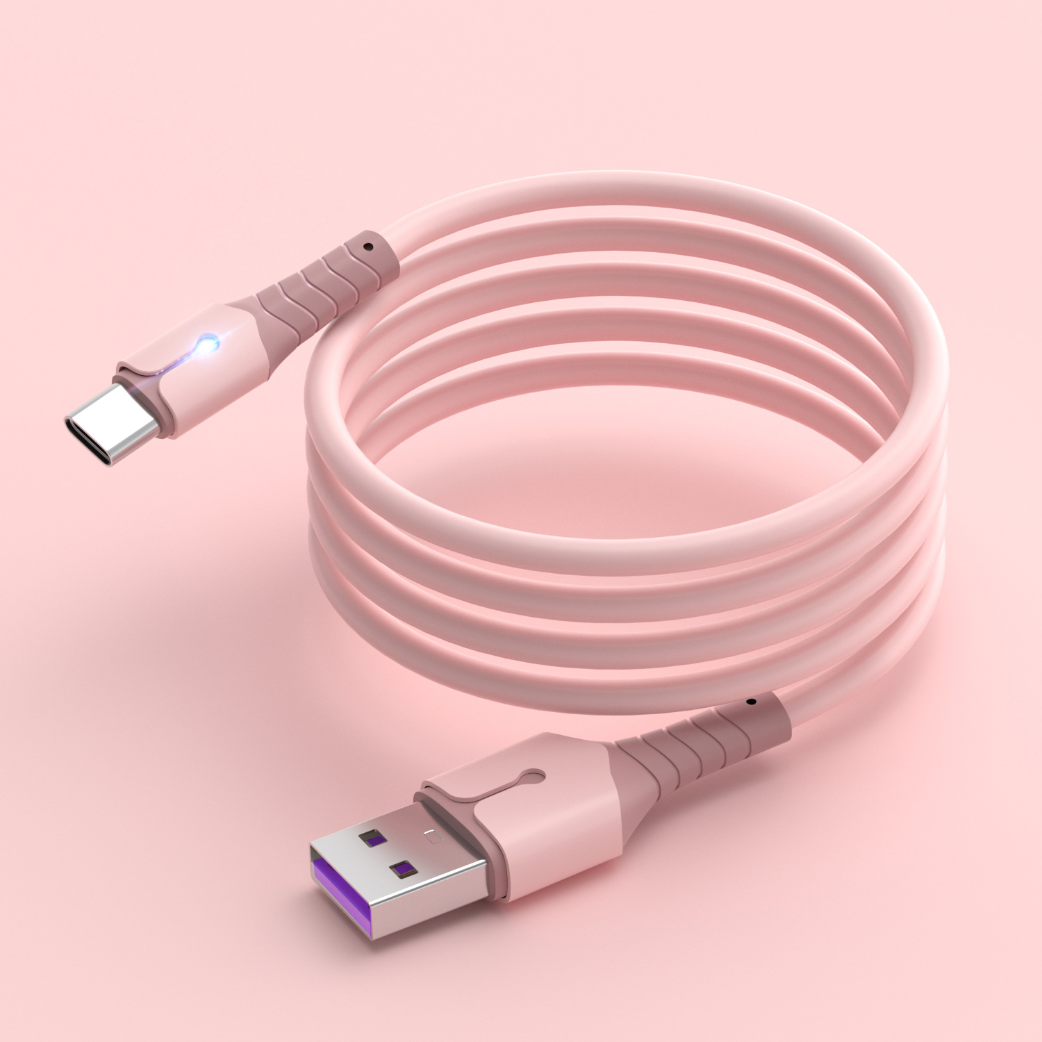 DÂY SẠC USB - TYPE C CÓ ĐÈN 29K