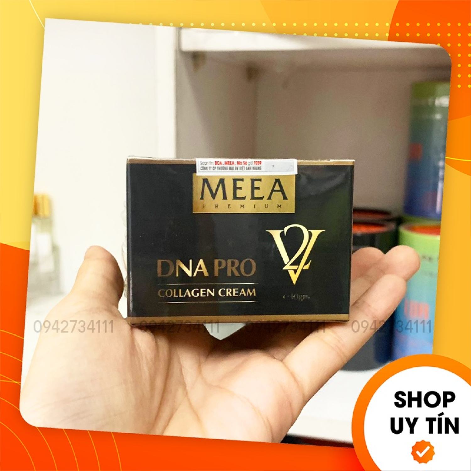 Kem face dna pro cá hồi collagen cream v2 meea origin mini