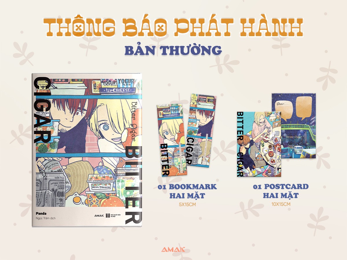 Sách - BITTER CIGAR - Bản thường không poster