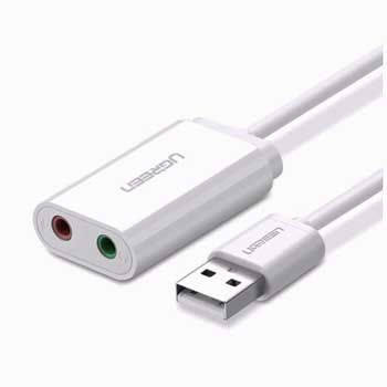 Cáp chuyển usb ra sound ugreen 30143