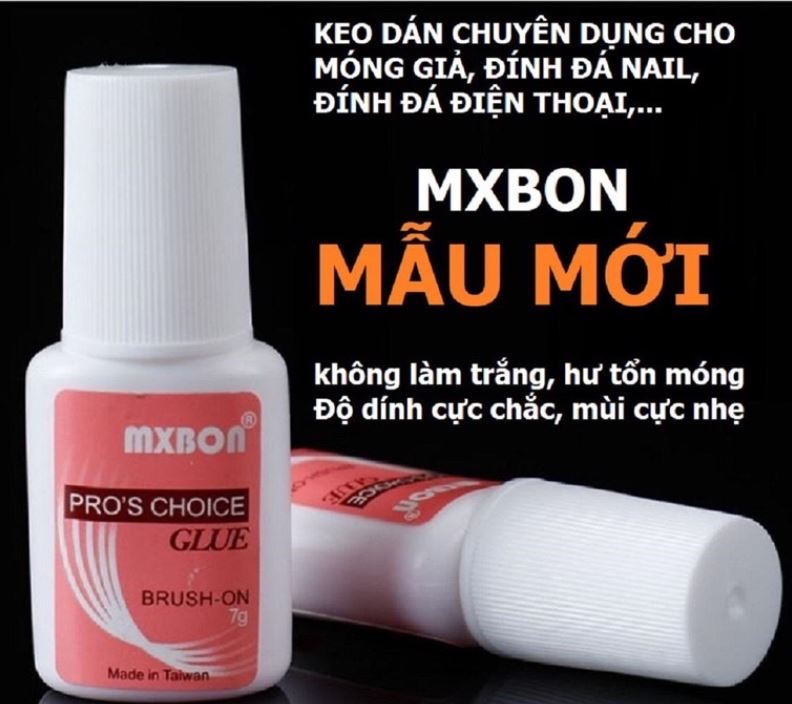 Keo dán móng, Đính đá Mxbon - Siêu bền - Nail 937