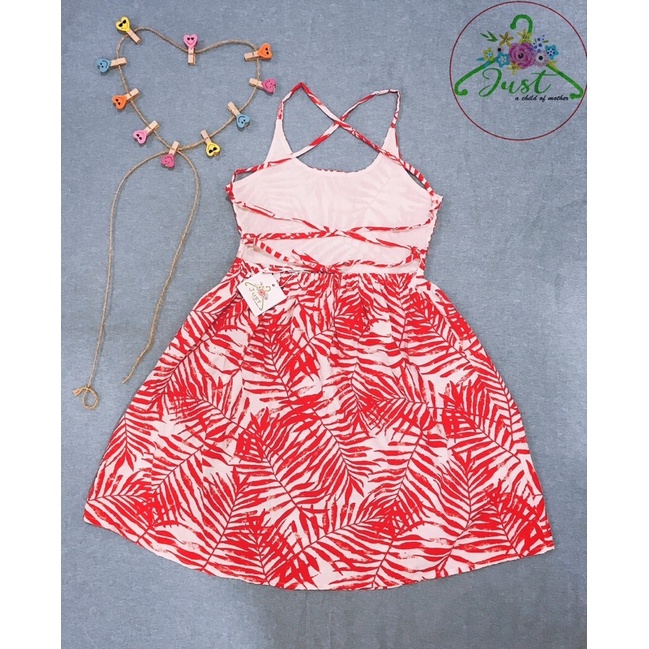 Váy Maxi 2 dây đi biển cho bé gái