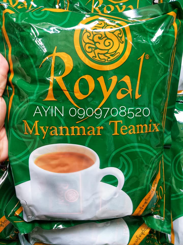 (HSD 04.2027) Trà Sữa Royal Myanmar Teamix 30 gói x 20g