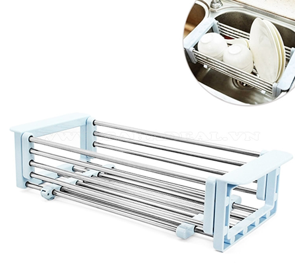 Kệ inox gác bồn rửa chén