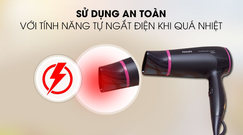 [HCM]Máy sấy tóc Philips BHD002