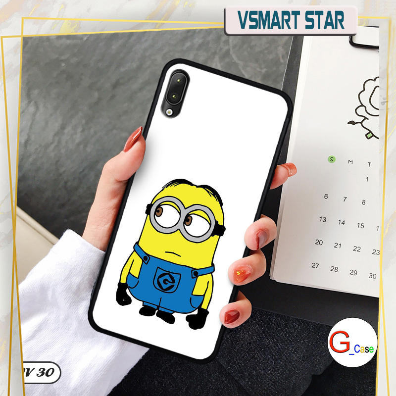 Ốp Vsmart Star lưng nhám -ngộ nghĩnh