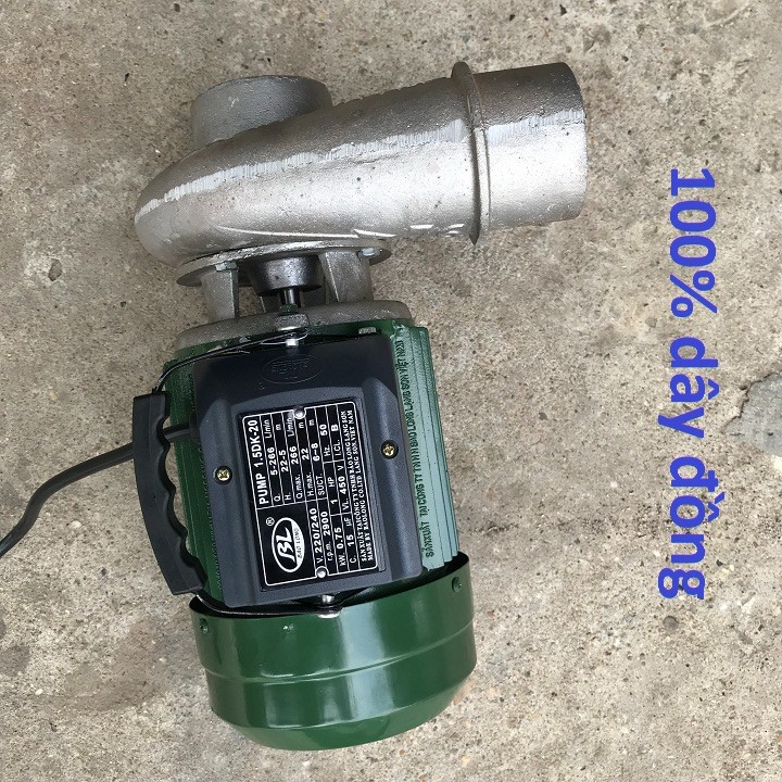 MÁY BƠM ĐIỆN ĐẦU RA PHI 76 CÔNG SUẤT 750W dây đồng