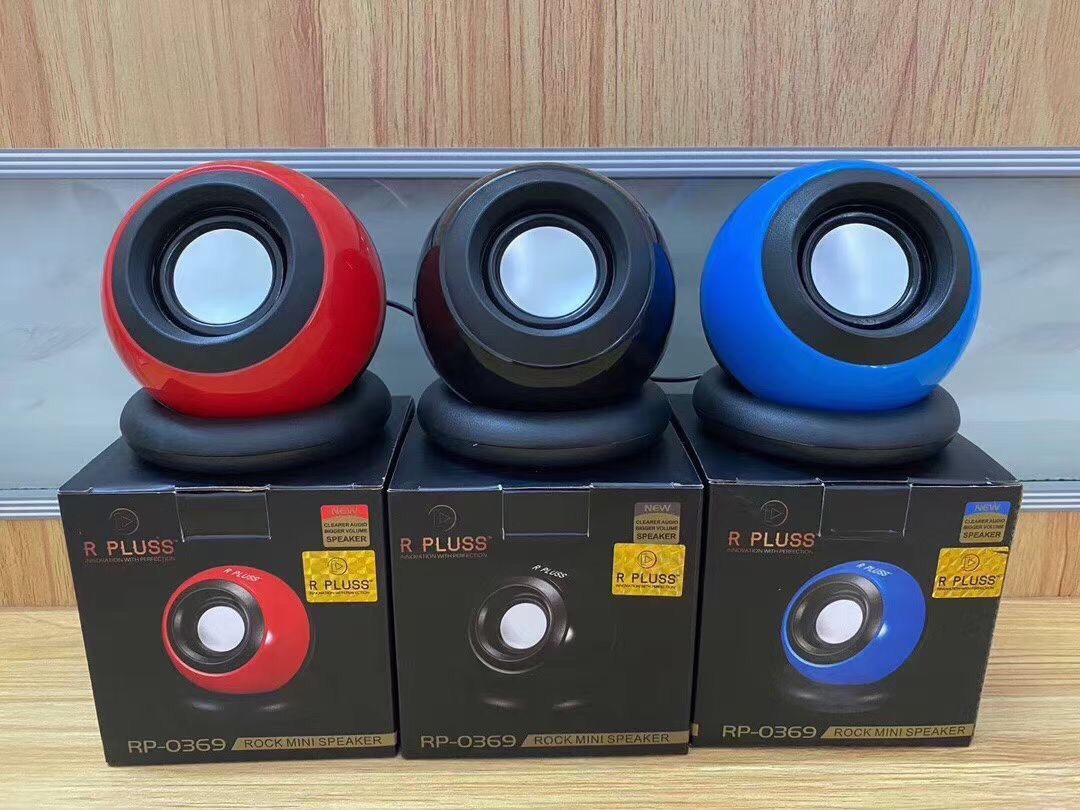 (HCM) LOA VI TÍNH 2.0 R PLUSS RP-0369 DÙNG PIN SẠC NHỎ GỌN DÙNG CHO MÁY TÍNH LAPTOP ĐIỆN THOẠI ÂM THANH CHẤT