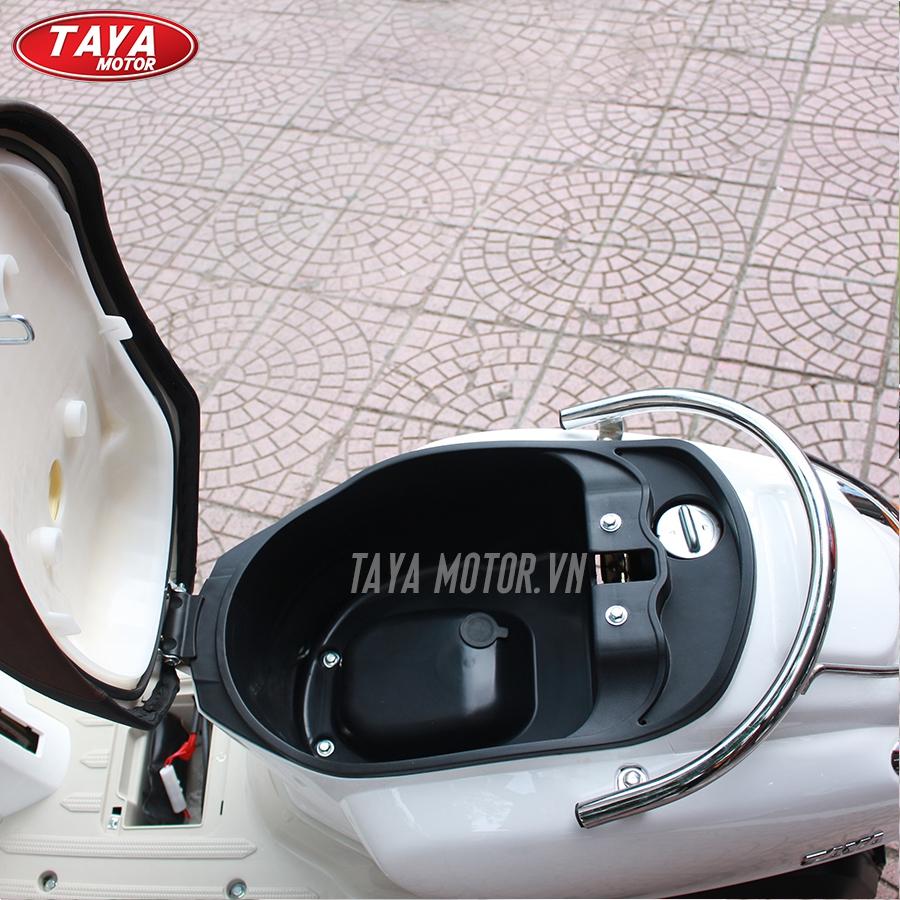 [Trả góp xe máy 0%] Xe tay ga 50cc TAYA CREA (màu trắng)