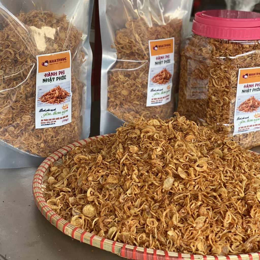 Hành Phi Sạch - Thơm, Giòn, Nguyên Chất 100%