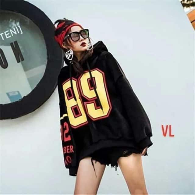 Áo Hoodie 89 Dài tay Thời trang