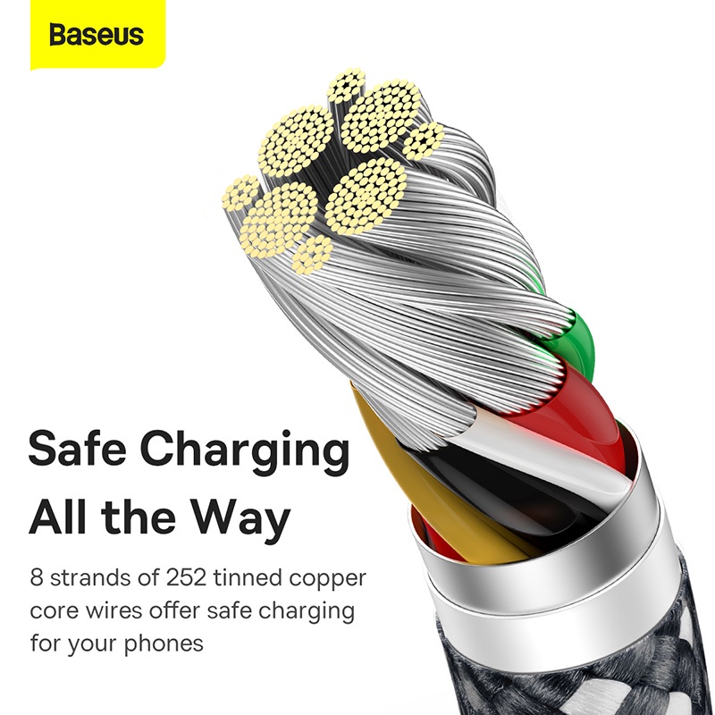 Cáp sạc nhanh Baseus cổng Type-C PD 60W 1 mét -Cáp sạc Baseus Dynamic Series Fast Charging Data Cable USB to Type-C 100W