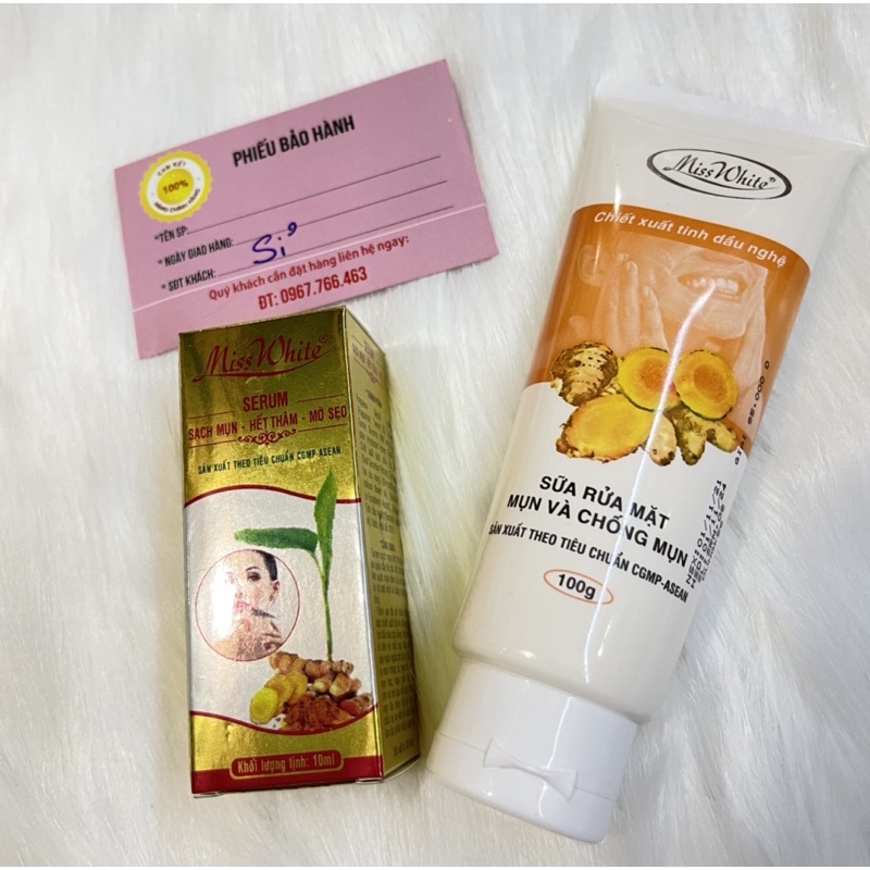 Miss White Turmeric Facial Cleanser 100ml