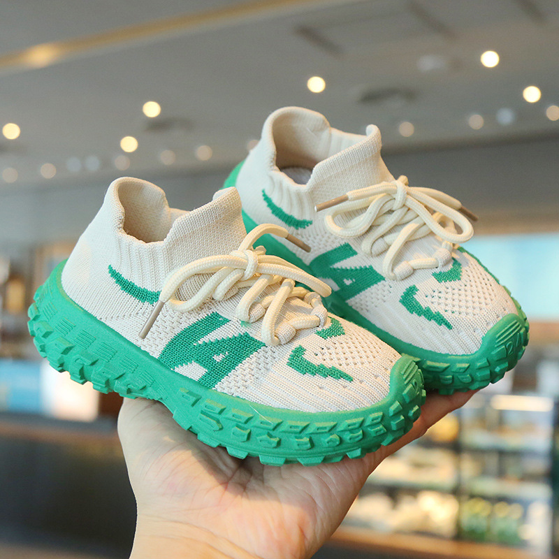 Giày Thể Thao Đế Mềm Phối Lưới Thoáng Khí Thời Trang Cho Bé shoes slipon for kids