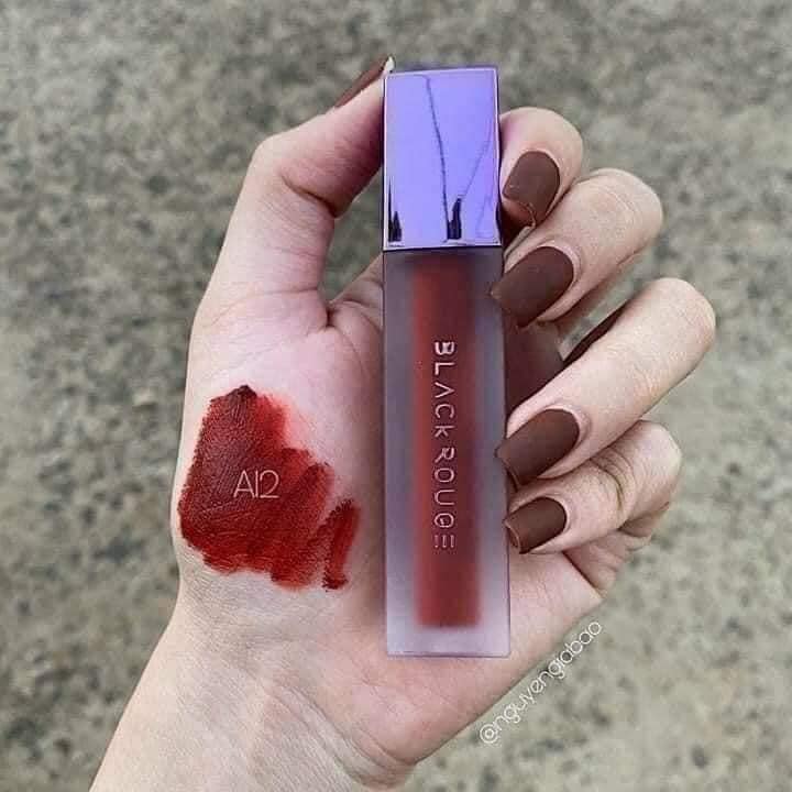 Son kem lì Black Rouge A12 đỏ nâu