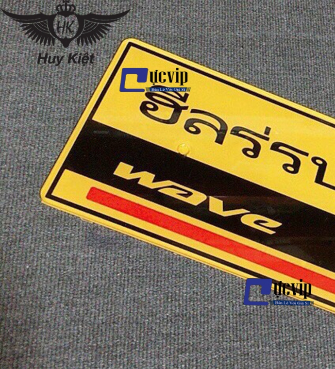 [HCM]Bảng Tên Mica Wave Chữ Thái MS2538