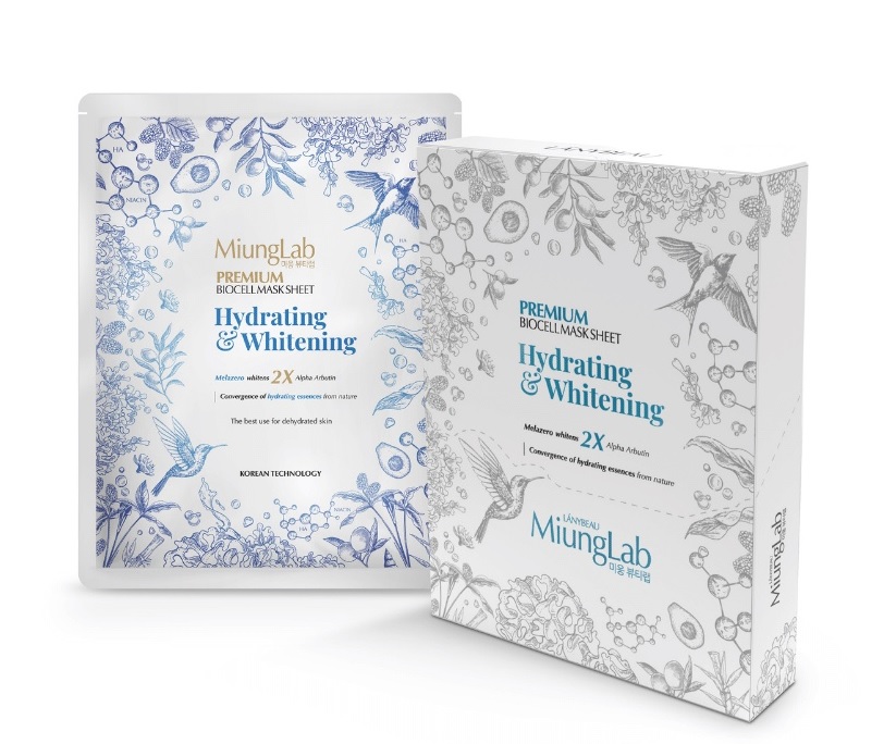 Hộp 10 miếng Mặt nạ sinh học Miung Lab Lany Beau