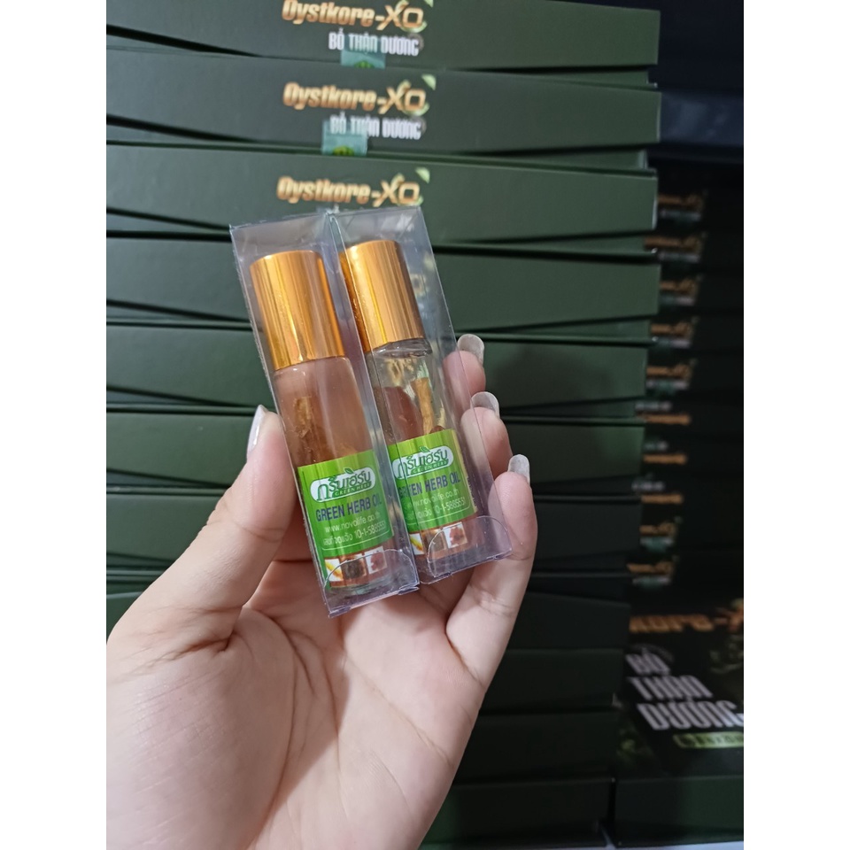 DẦU SÂM THÁI LAN - DẠNG LĂN - LẺ 01 CHAI 8ml