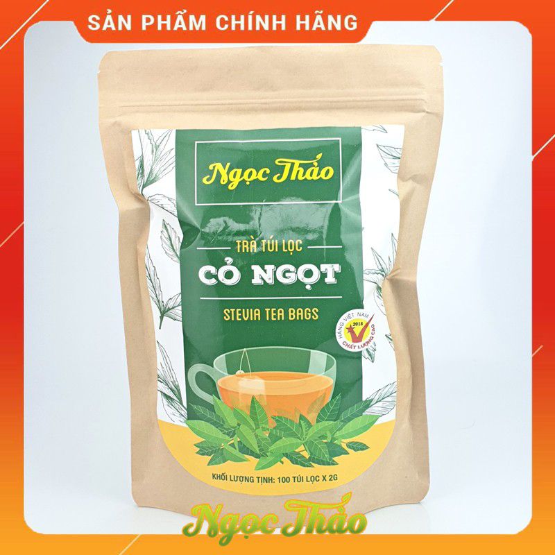 trà cỏ ngọt túi lọc ngọc thảo
