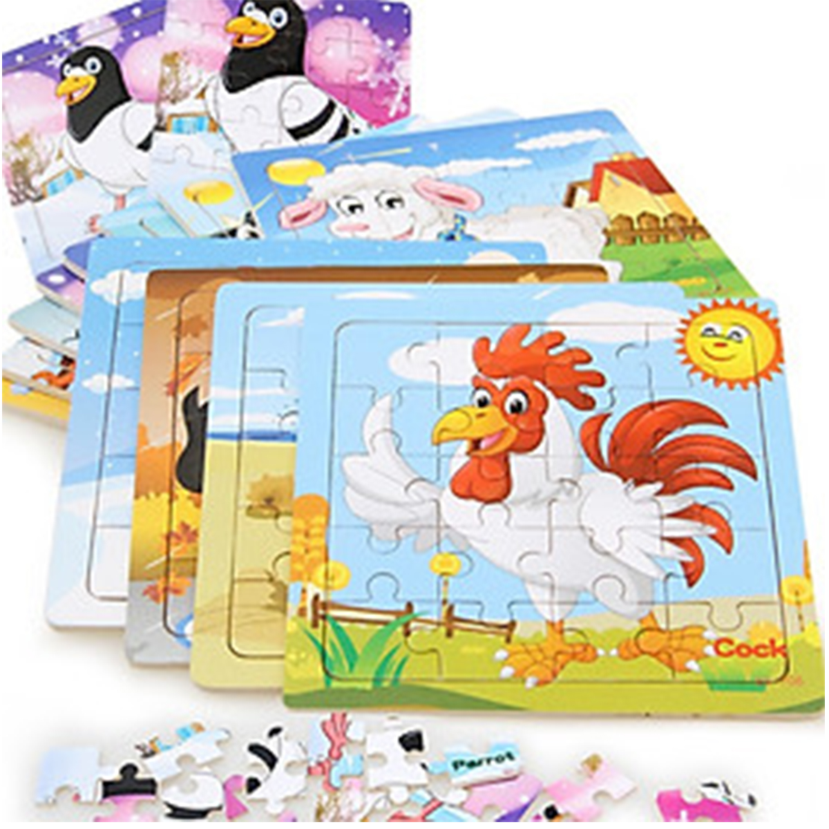 Tranh ghép 9 - 20 mảnh cho bé tập ghép, Đồ chơi thông minh cho bé, Ghép hình cho bé, Xếp hình cho bé, Tranh ghép hình cho bé, Đồ chơi ghép hình thông minh, Đồ chơi gỗ G-Kids
