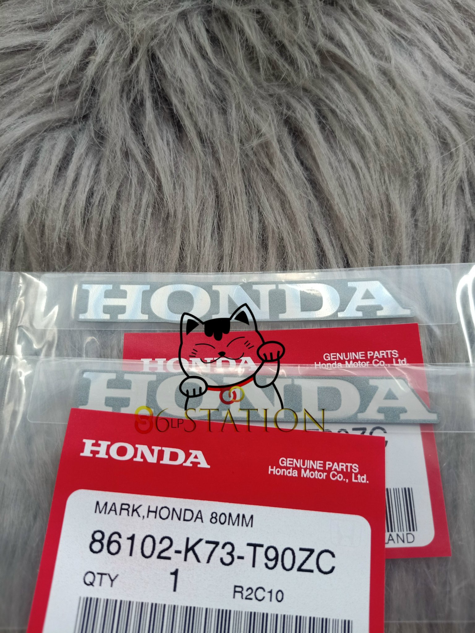 tem honda dán bửng wave 125i màu bạc