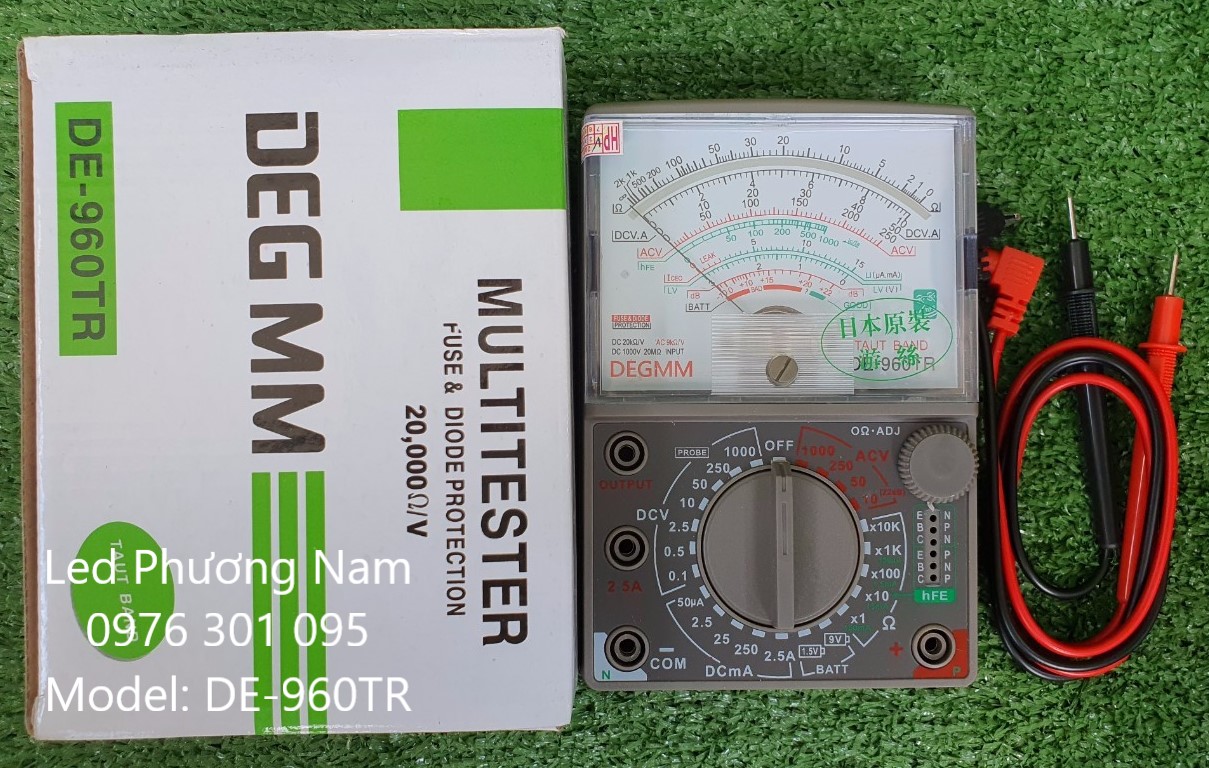 Đồng hồ đo điện vạn năng de - 960tr