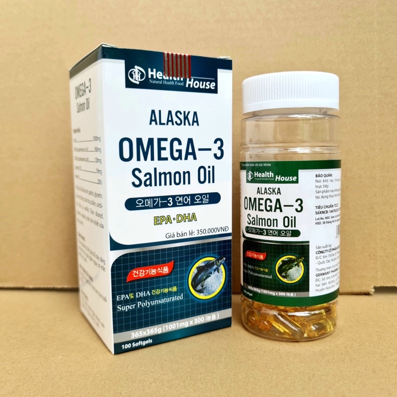 Alaska Omega 3 - Tăng Cường Thị Lực