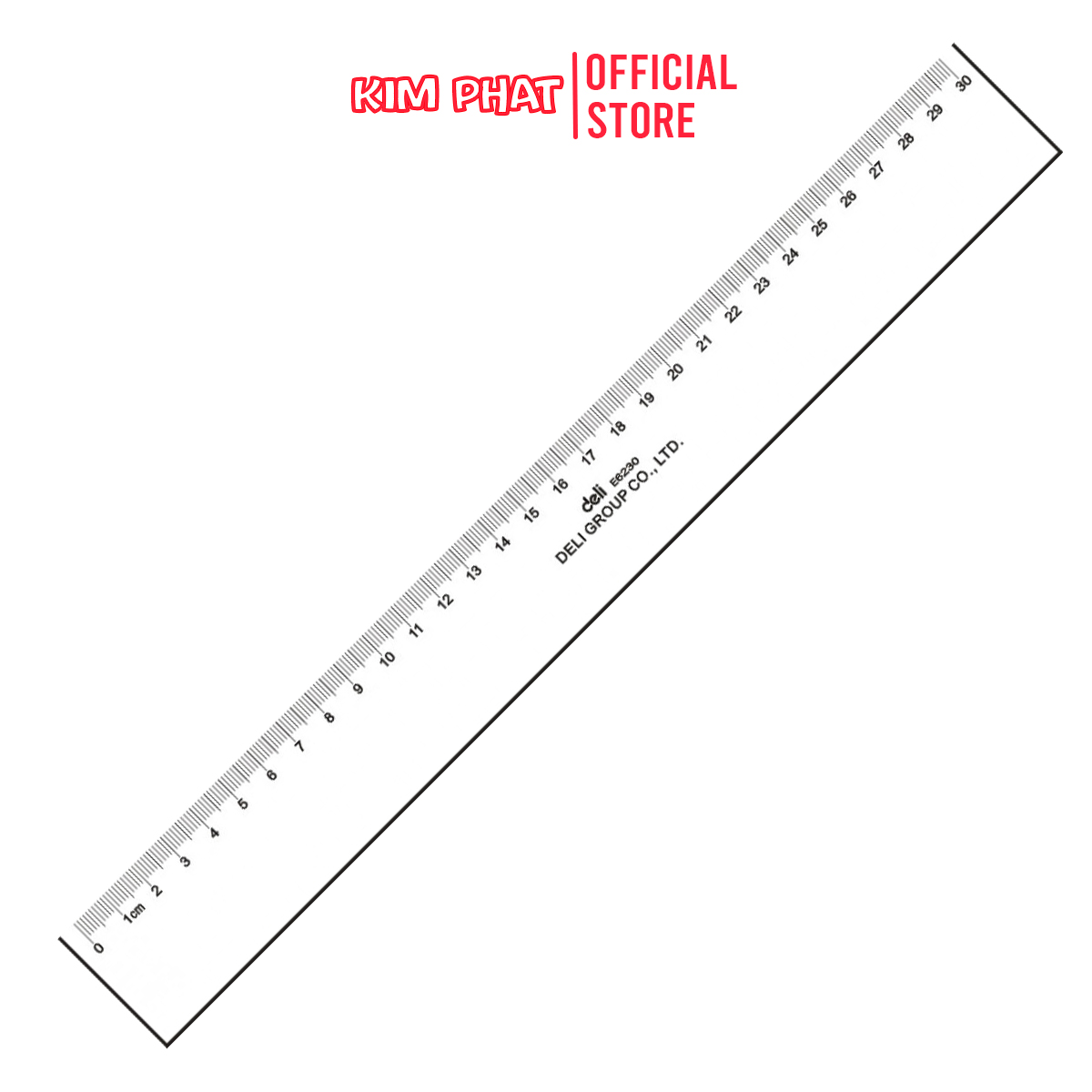 Thước Kẻ nhựa DELI 30cm E6230