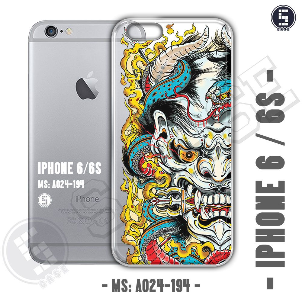 Ốp cho iPhone 6 / 6s hình Quỷ Nhật 2 A024-194