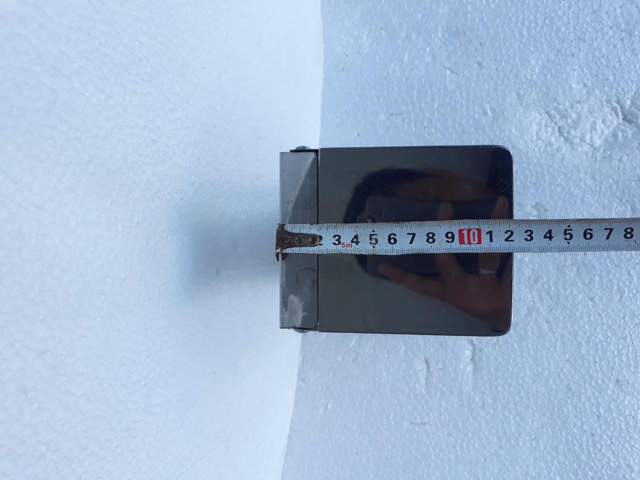 [HCM]Ống Đũa Inox Có Nắp Loại Vuông