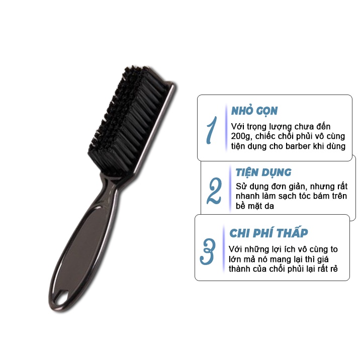 Chổi phủi tóc Barber chuyên dụng cho salon Lamyra